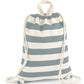Nautical Gymsac - Natural/ Grey
