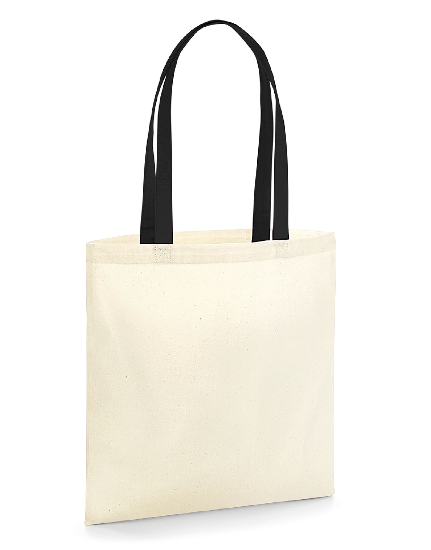 EarthAware® Organic Bag for Life - Contrast Handles - Natural/Black