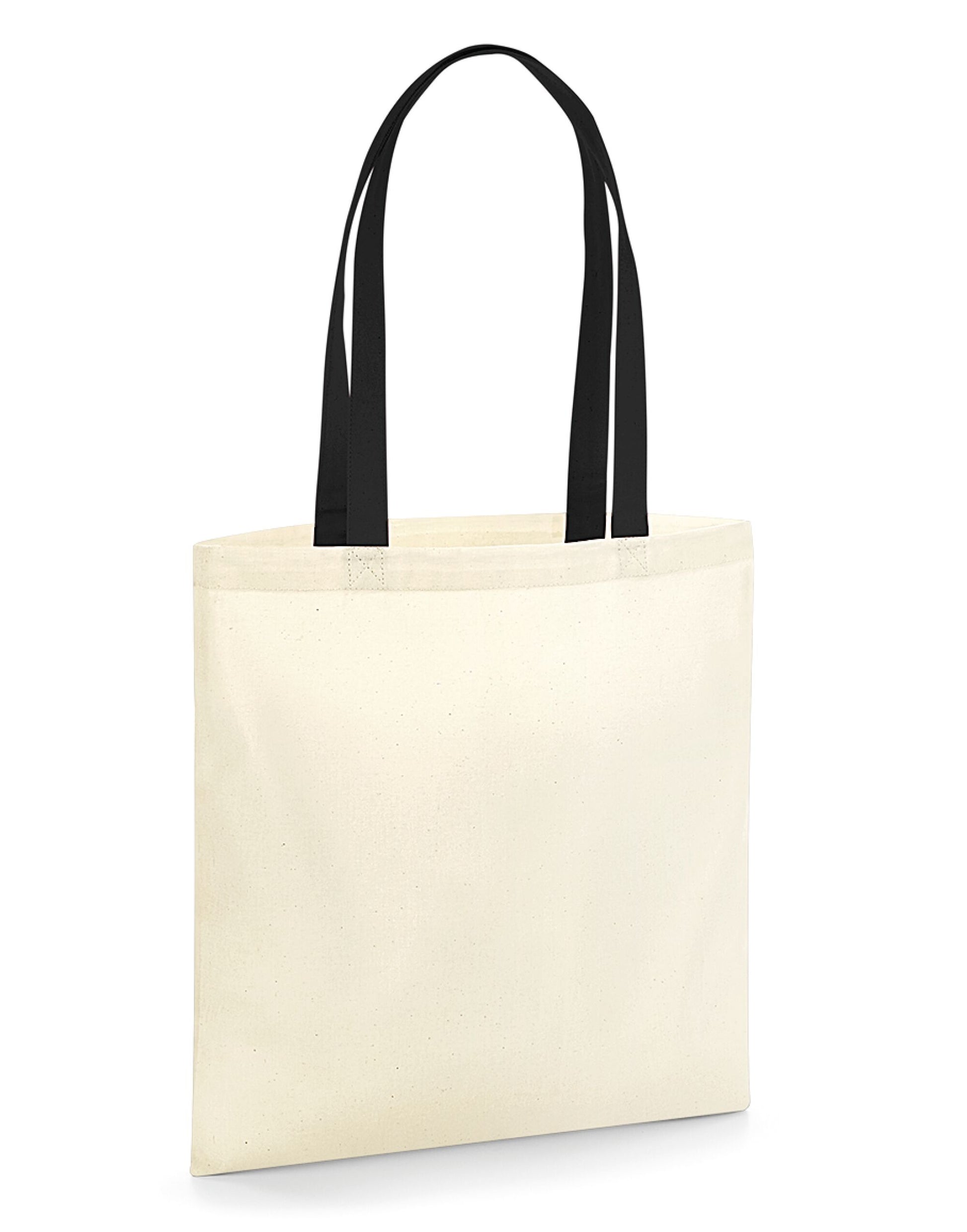 EarthAware® Organic Bag for Life - Contrast Handles - Natural/Black