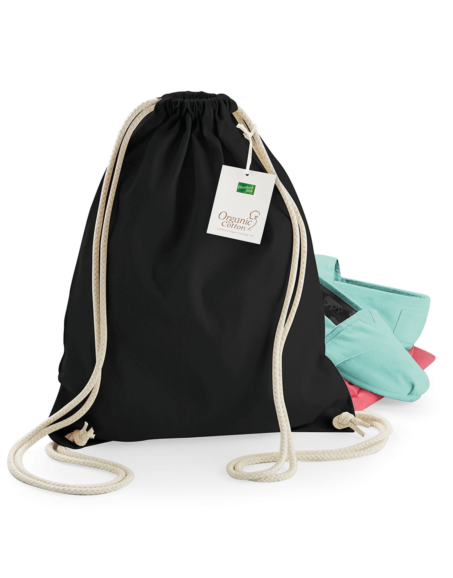 EarthAware® Organic Gymsac - Black