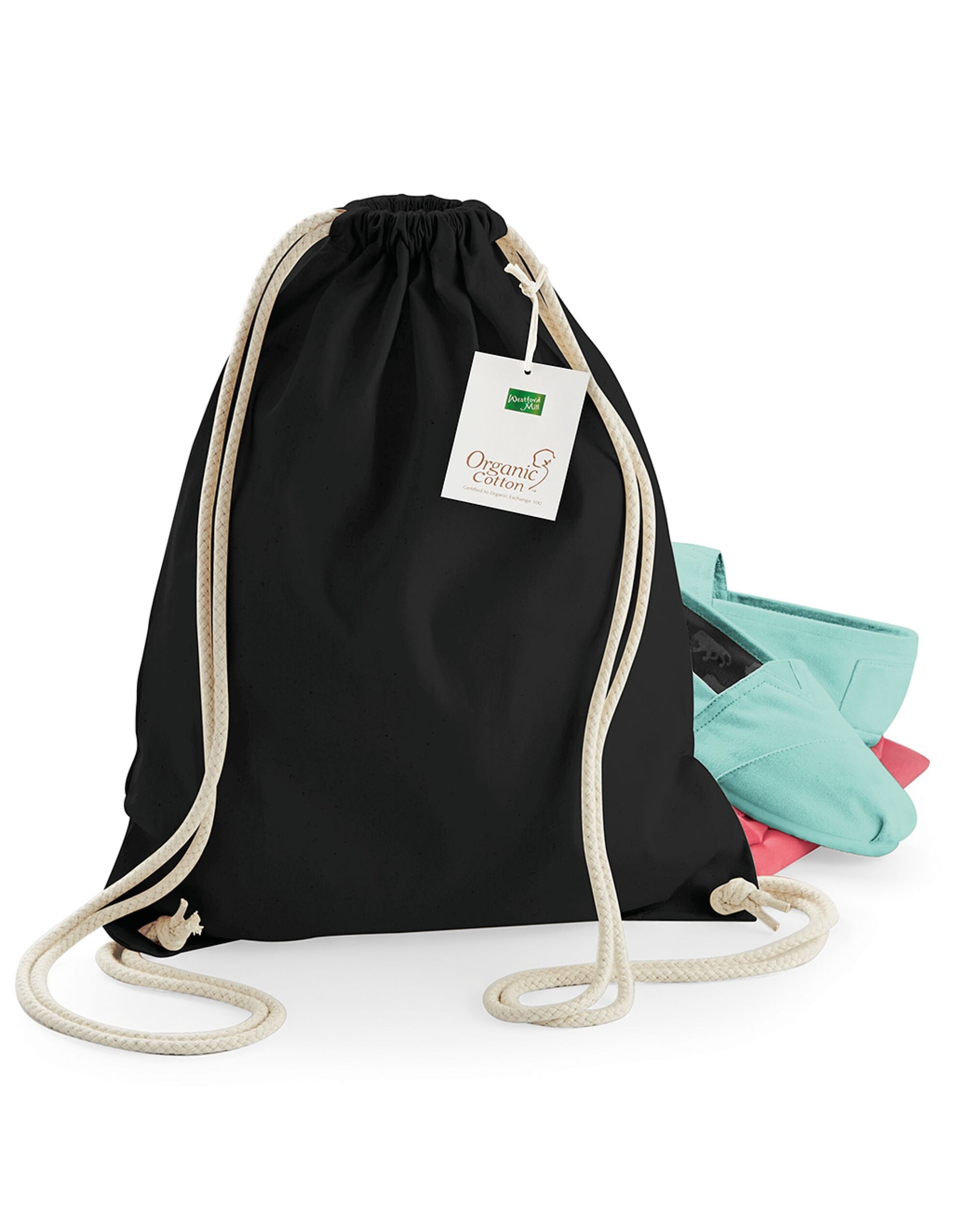 EarthAware® Organic Gymsac - Black