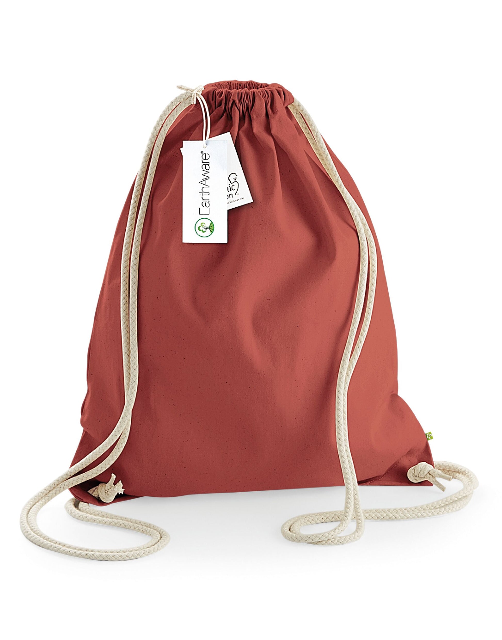 EarthAware® Organic Gymsac - Orange Rust
