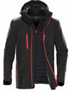 Men's Matrix System Jacket - Black/Bright Red